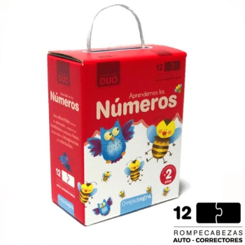 12 Rompecabezas Puzzle Infantiles ¡aprendemos Los Numeros!