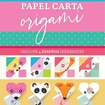 Papel Carta Origami Para Niños 4 Diseños