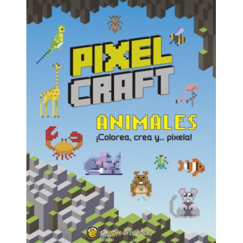Libro Para Crear Y Colorear Pixel Craft 